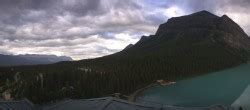 Webcam Lake Louise: The Fairmont Chateau, 1,760 m